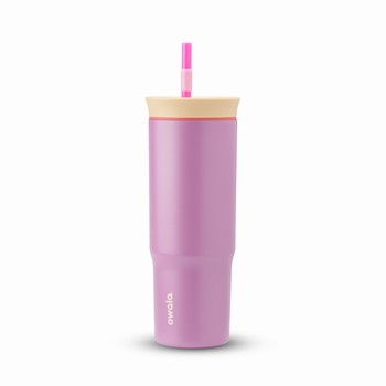 Owala 24oz Tumbler Water Bottles Purple | VFLESP904